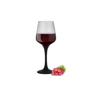 Kieliszek 300 ml Midnight Glasmark zdjęcie poglądowe kieliszka z winem